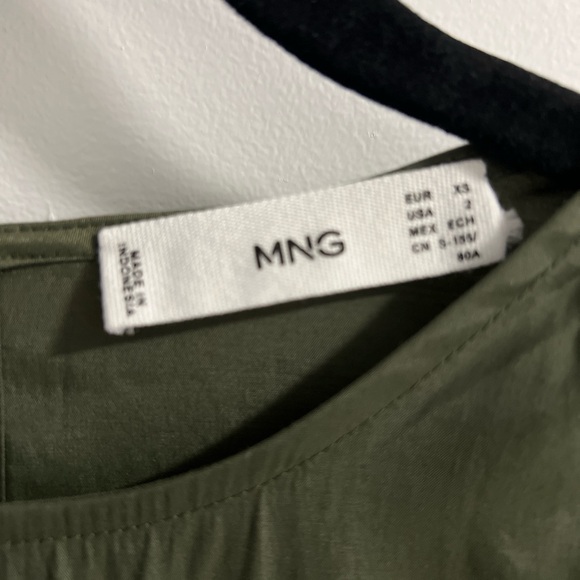 MANGO tiered midi dress - 2 - Picture 3 of 5